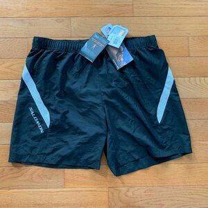 NEW NWT Salomon Trail III Shorts Mens XXL 2XL Active‎ Hiking Outdoors